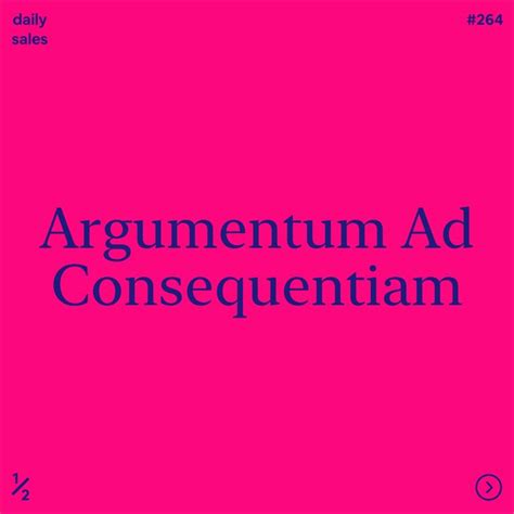 Argumentum Ad Consequentiam Ads Hypothesis Psychology