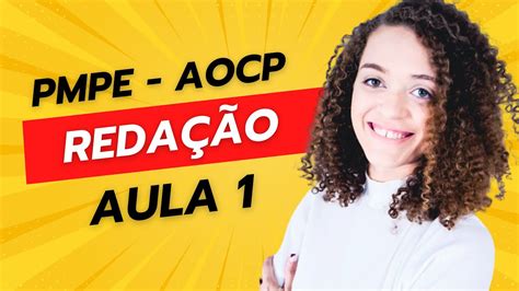 Reda O Instituto Aocp Pmpe Professora Evelyn Molinaro Youtube