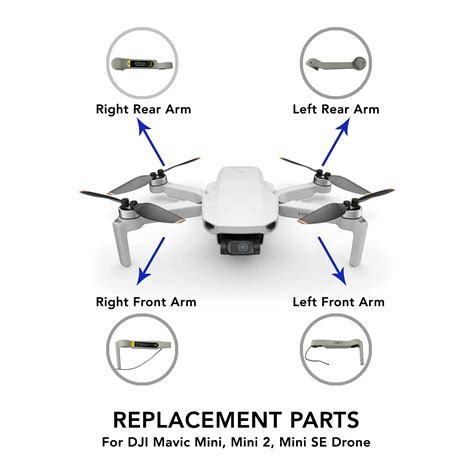 Replacement Parts For Dji Mavic Mini Mini 2 Mini Se Drone Spare Repl