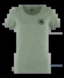 T Shirt Fjällräven Women 1960 Logo Patina Green Melange Etrias nl