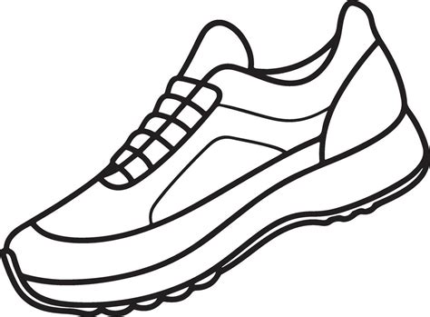 Running Shoe graphics silhouette illustration design 47120433 Vector ...