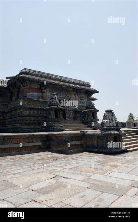 Historic Temple at Belur, Karnataka, India Stock Photo - Alamy