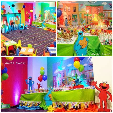 Merbo Events: Cumpleaños Plaza Sesamo. Elmo y sus amigos.