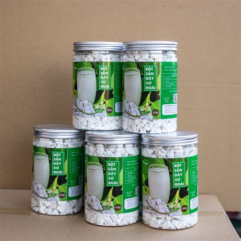 Bột Sắn Dây Nguyên Chất Hộp 500g Minh Khuê Food