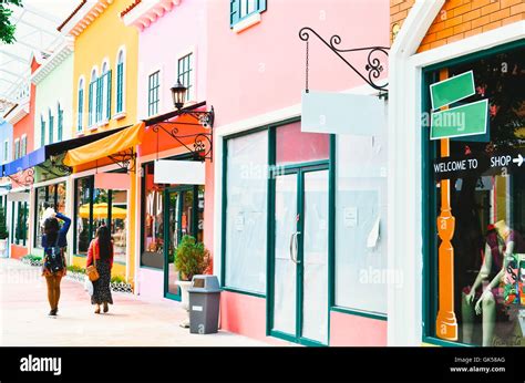 Stylish Shopfront Classic Store Front Stock Photo Alamy