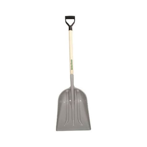 True Temper In Poly Scoop Shovel With D Grip Hardwood Handle