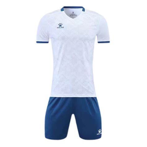 Kelme Customize Team Soccer Jersey Kit White Goaljerseys