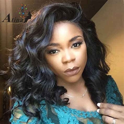 Short Human Hair Bob Wigs For Black Women Body Wave Remy Brazilian Full