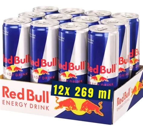 Caixa Red Bull Energético 250ml Kit Redbull C 12 Tradicional