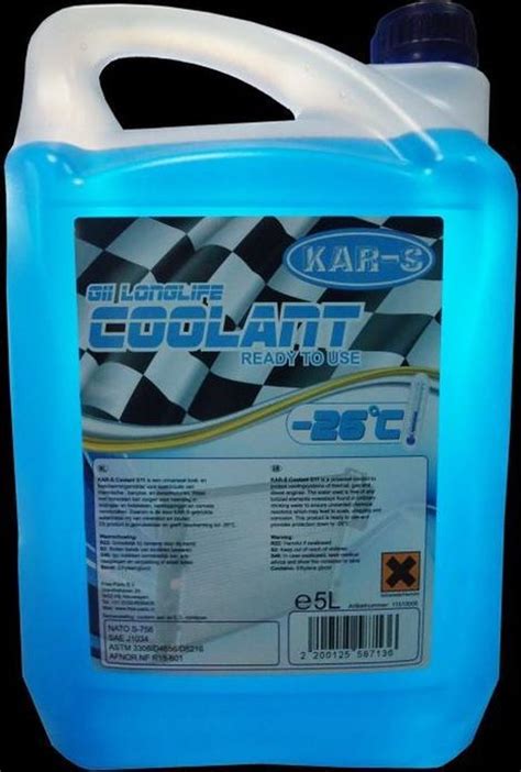 KAR S KOELVLOEISTOF G11 26C 5 LITER BLAUW Bol