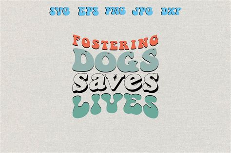 Fostering Dogs Saves Lives Graphic by clipart · Creative Fabrica