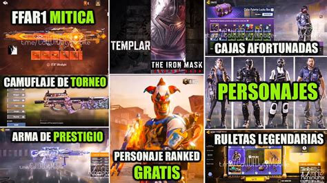 Todas Las Ruletas Personajes Gratis Nueva Arma De Prestigio Y M S