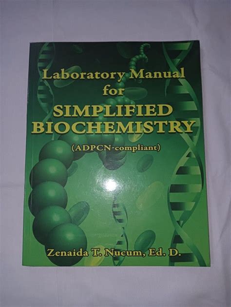 Laboratory Manual For Simplified Biochemistry On Carousell