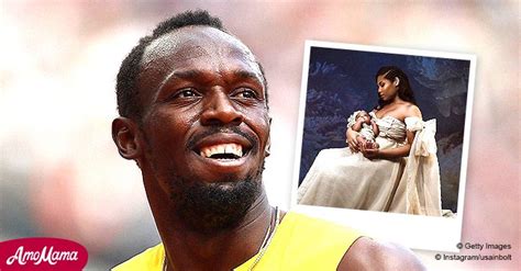 First Look At Usain Bolts Newborn Daughter Which The Athlete Shared