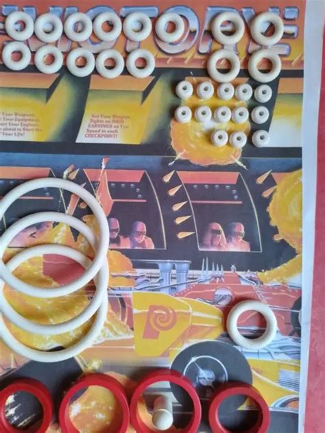 Flipper Gottlieb Victory Kit Elastiques Caoutchouc Pinball Rubber Kit