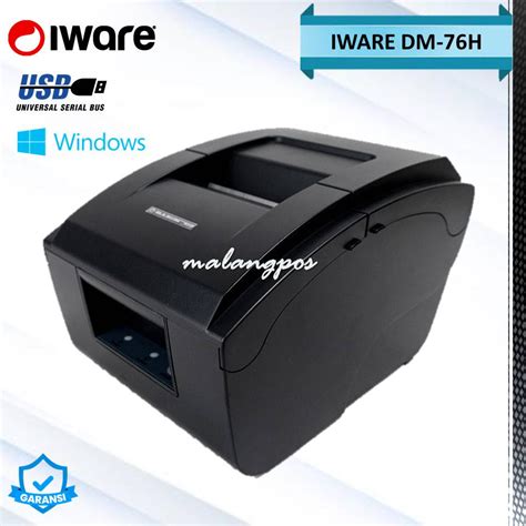 Jual Printer Kasir Dotmatrix Printer Struk Iware Dm H Usb Dot Matrix