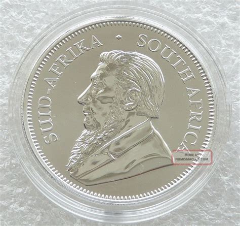 2017 South Africa 50th Anniversary Krugerrand Silver 1oz Coin With