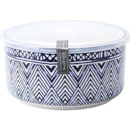 Inspire Embossed Bowl With Lid Large Each Black Box Product Reviews