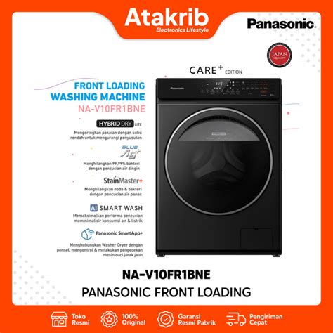 FRONT LOADING PANASONIC NA V10FR1BNE Atakrib Toko Elektronik