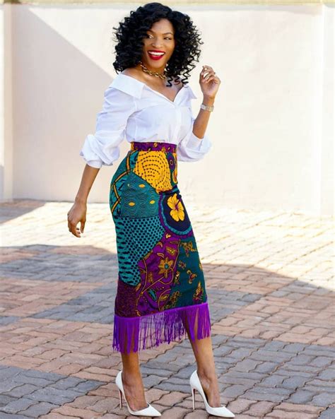 40 Latest Ankara Skirt Styles You Should Check Out Thrivenaija