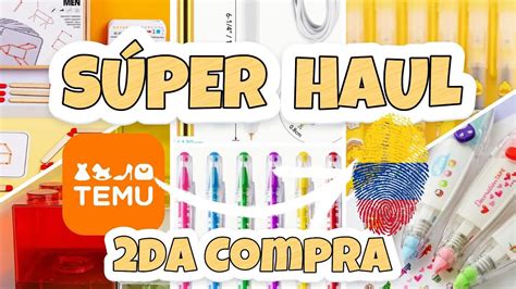 SÚPER HAUL TEMU 2DA COMPRA TEMU en COLOMBIA temuhaul temu