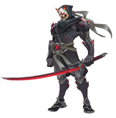 Stunning Genji Oni Skin Art