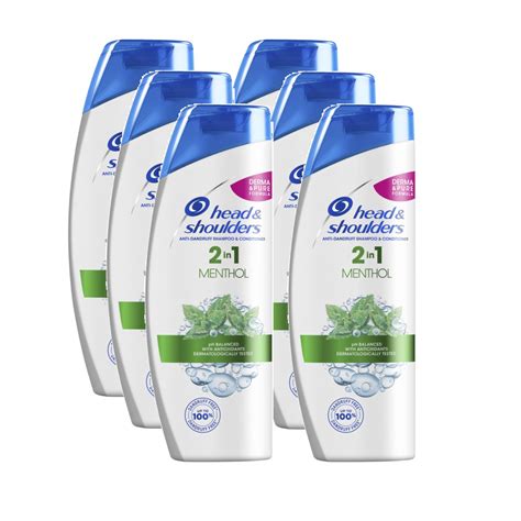 Set 6 X Sampon Antimatreata Head Shoulders 2in1 Menthol 360 Ml EMAG Ro