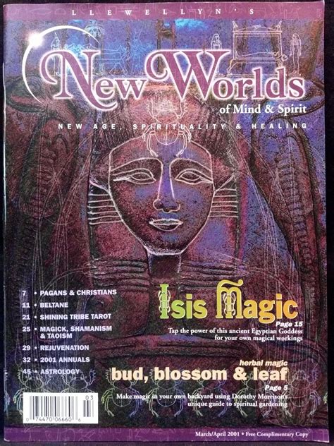 Llewellyns New Worlds Of Mind And Spirit Magazine Issue March April