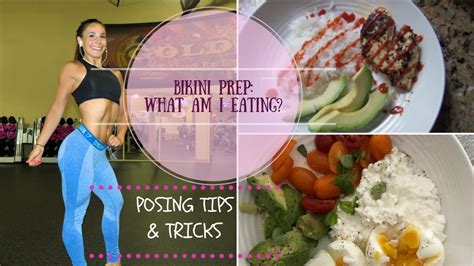 Bikini Prep Full Day Of Eating Posing Tips Tricks YouTube