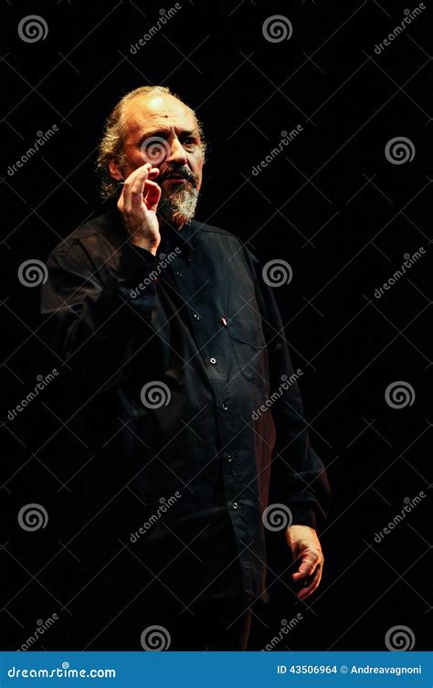 Eugenio Finardi Live Concert Editorial Stock Image Image Of Cuore