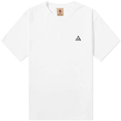 Nike ACG Logo T-Shirt 'White' | MRSORTED