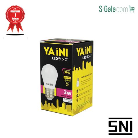 Jual Lampu LED Yaini 3watt 3w Shopee Indonesia