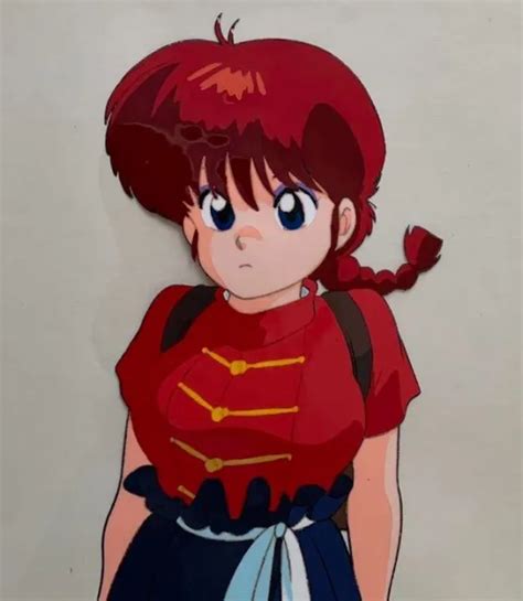 RANMA 1 2 RANMA Saotome Female Animation Cel Rumiko Takahashi Manga