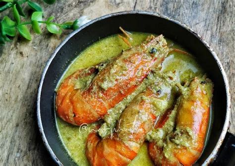 Resipi Gulai Udang Galah Tempoyak Kangkung Oleh Nur Nadiah Cookpad