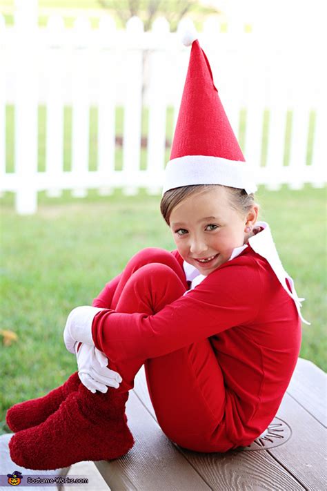 Elf On The Shelf Costume For Girls Photo 34