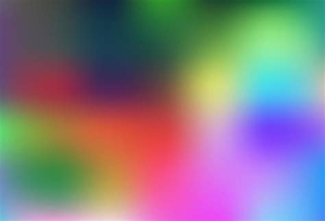 Light Multicolor Rainbow Vector Blurred And Colored Background