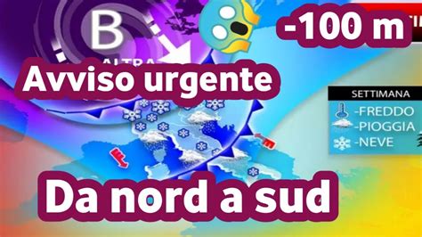 Un Avviso Molto Severo E Urgente In Italia In Arrivo Un Forte