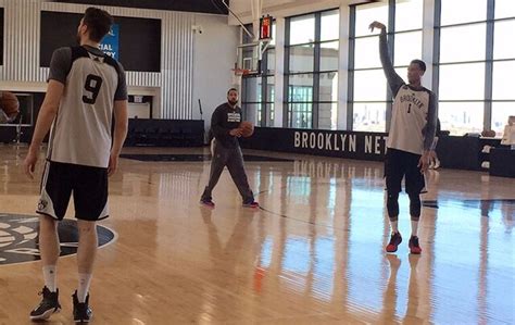 Nets Practice At Hss Training Center Photo Gallery