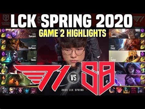 T Vs Sb Game Highlights Lck W D Skt T Vs Sandbox Game