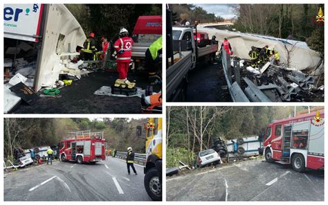 Tir Travolge E Uccide Due Operai Sull Autostrada A Genova Ventimiglia