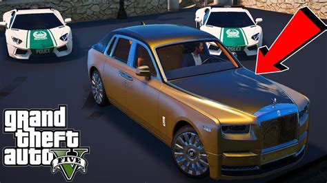 Gta Buying Gold Rolls Royce From Dubai Prince Real Life Mods