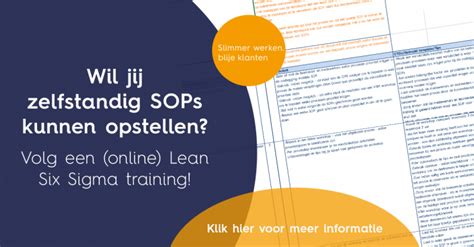 Sop In Vijf Stappen En Een Template Bureau Tromp