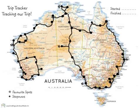 Detailed Map Of Australia For Travelling Arlana Nannette