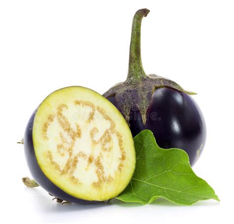 A round eggplant stock photo. Image of supermarket, healthy - 25998084