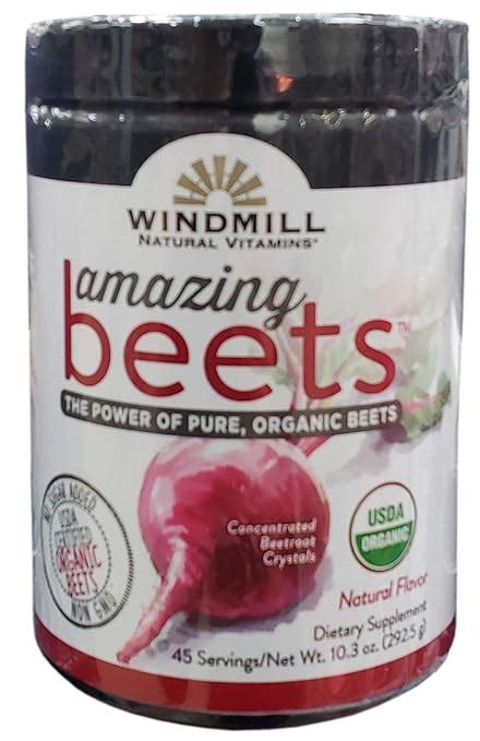 Amazon Windmill Natural Vitamins Windmill Amazing Beets Natural