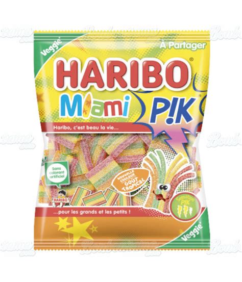 Sachet Haribo 40 Gr Miami Pik En Gros