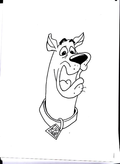 Scooby Doo Drawing Original By Davids Place On Deviantart