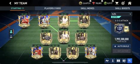 Best Fifa Mobile Squad Rn Rfutmobile