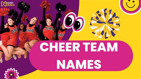 520+ Cheer Team Names [Funny, Catcy & Unqiue] - Names Crunch