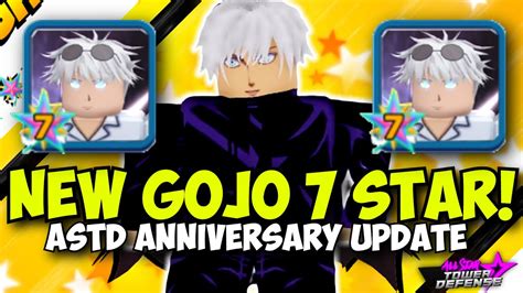 New 7 Star Gojo Massive Anniversary Code ASTD Update Leaks YouTube